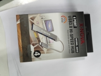 هاب type c to usb3 چهار پورت سرعت بالا مارک nova مدل x910 رنگ نقره ای(پس کرایه)